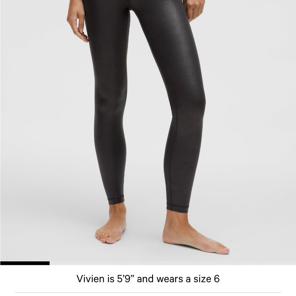 Women's Black Leggings and matching top .